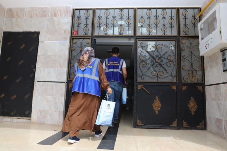 Bayram öncesi 600 yurttaş evlerinde ziyaret edildi 3