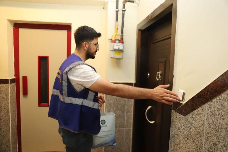 Bayram öncesi 600 yurttaş evlerinde ziyaret edildi 5