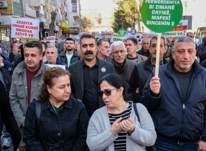 Hemşaredar Hatun Beşdarê Rayîrşîyayîşê 21ê Sibate Roja Ziwanê Dayîke ya Dinya Bî
