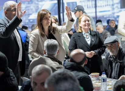 Co-Mayors Meet Residents at Ramadan Iftar Tents