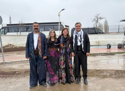 Eşbaşkanlar Van’daki Newroz kutlamasına katıldı