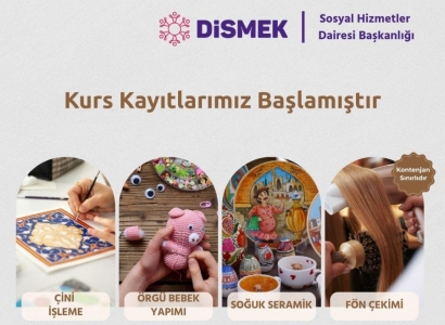 Di DÎSMEK’ê de 4 qursên nû dê werin vekirin