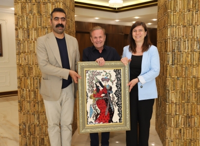 Eş Başkanlar, keman virtüözü Dilşad Said’i ağırladı