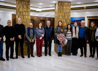 Zîyaretê Heyetê Akademîsyen, Sîyasetmedar û Aktîvîstan yê Şaredarîtya Amedî