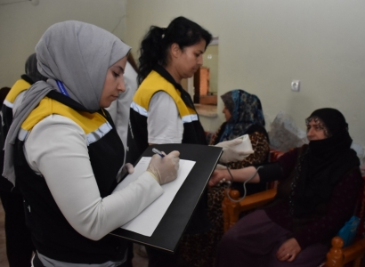 ŞARMED li gundan xizmeta venêrîna tenduristiyê ya belaş dide gel