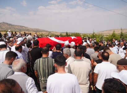 İtfaiyeci Haydar Öz son yolculuğuna uğurlandı
