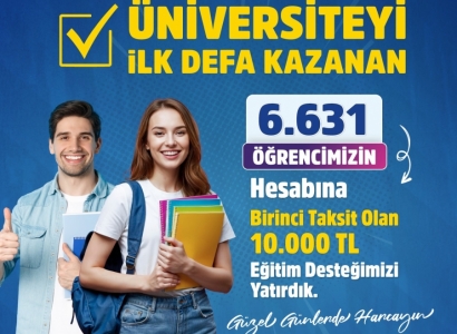 Şaredariya Amedê 6 hezar û 631 xwendekarên ku yekem car zanîngeh qezenc kirine, piştgiriya perwerdeyê didê