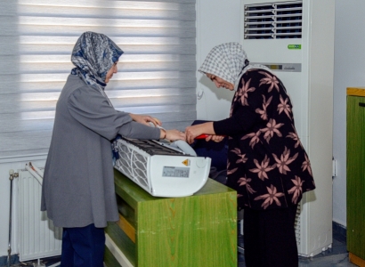 DBB’den kadınlara uygulamalı teknik eğitim