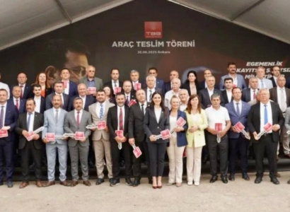Eşbaşkan Bucak, TBB'nin Araç Teslim Töreni'ne katıldı