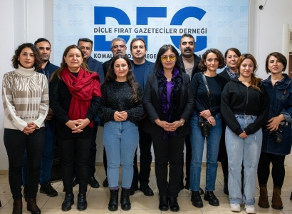 Hevşaredar çûn serdana rêxistinên rojnamegeran