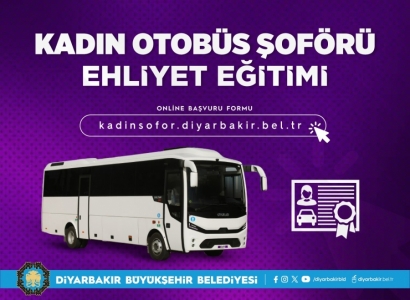 Kadınlara otobüs şoförlüğü eğitimi yeniden başlıyor