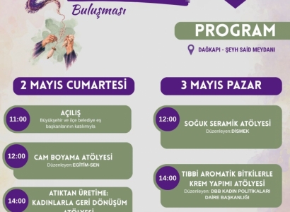 Amed Kadın, Emek ve Kültür-Sanat Buluşması’nın programı netleşti