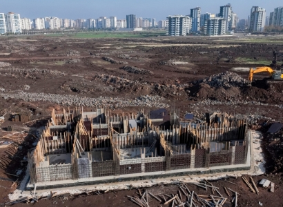 211 bin metrekarelik Mezopotamya Kent Parkı yükseliyor