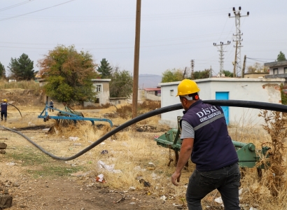 DÎSKÎyê li Farqînê 2 hezar û 800 metre xeta avê çêkir