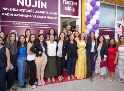 Eşbaşkan Bucak, Bismil’de Nujin Kadın Dayanışma Merkezinin açılışına katıldı