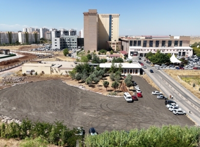 Gazi Yaşargil Eğitim ve Araştırma Hastanesi’ne yeni otopark