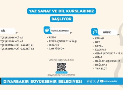 Qeydên kursên havînê yên bêpere dest pê kir