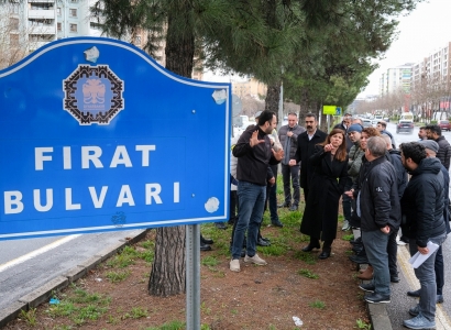 Hevşaredaran li qadê projeyên Parka Ekolojiyê û Bulvara Firatê lêkolîn kirin