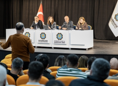 Eşbaşkan Bucak, İtfaiye ve Afet Dairesi emekçileriyle buluştu