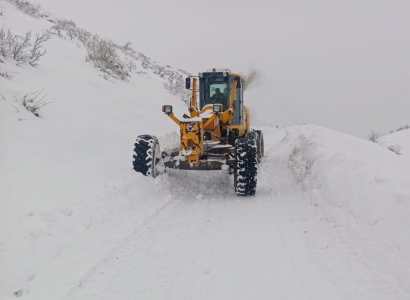 6 ilçede 319 kilometre kırsal mahalle yolu ulaşıma açıldı