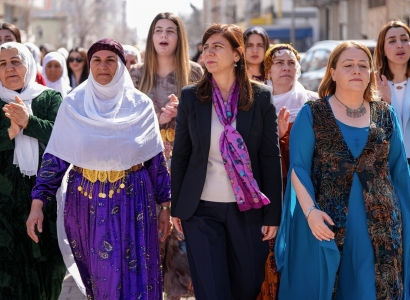 Co-Mayor Bucak Attends International Women’s Day Statement in Çınar