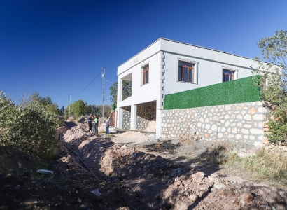 DİSKİ’den Eğil’in 3 mahallesine yeni içme suyu hattı