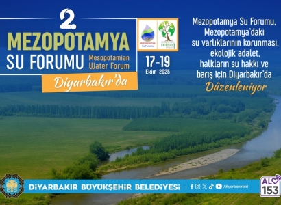 Foruma Avê ya Mezopotamyayê li Amedê tê lidarxistin