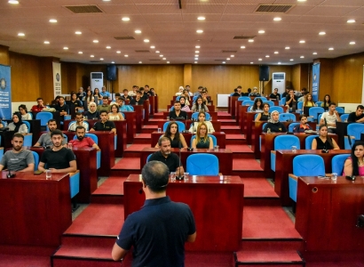 Stajyer öğrencilere iş sağlığı ve güvenliği eğitimi verildi