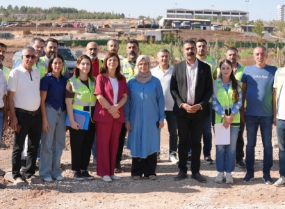 Hevşaredaran xebatên parkan û qadên projeyan lêkolîn kirin