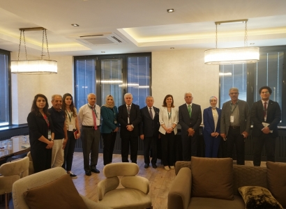 Co-Mayor Bucak met with municipal representatives from Palestine, Lebanon and Jordan