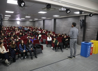 Students receive training on environmental awareness and waste management