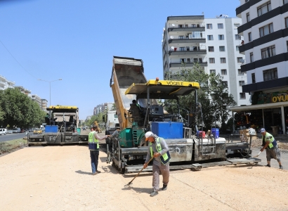 Selahaddin Eyyubi Bulvarı’nda alt yapı güçlendiriliyor