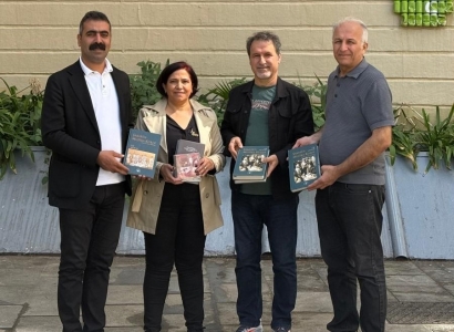 Eşbaşkan Hatun, Barcelona’da sanatçılarla görüştü