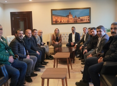 Odeya Firinkaran a Amedî ra Zîyaretê Şaredarîya Amedî