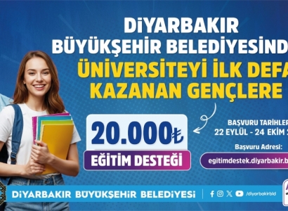 DBB'den üniversiteye ilk kez yerleşen öğrencilere eğitim desteği