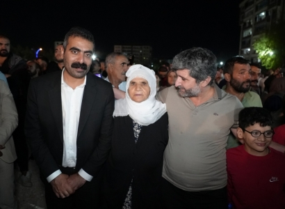 Eşbaşkan Hatun, Ergani’deki şölenin kapanış etkinliğine katıldı