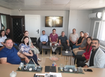 Eş Başkan Hatun'dan Kocaköy'e ziyaret