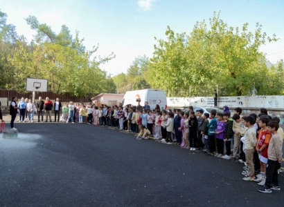 Öğrencilere afet farkındalık eğitimi verildi