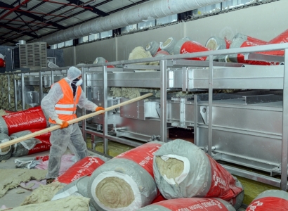 Halk Ekmek Fabrikası’nda fırınların montajı yapılıyor