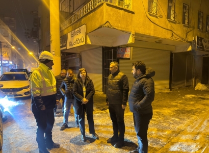 Hevşaredar Bucak xebatên têkoşîna li dijî berfê li qadê koordîne kir