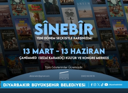Weekends in Diyarbakır will be shaped by cinema
