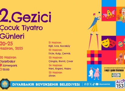 13 ilçede Gezici Çocuk Tiyatro Günleri düzenlenecek