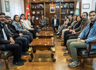 Cultural delegation from Hanover visits Diyarbakır Metropolitan Municipality