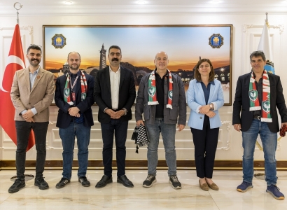 Katalan hak örgütü CIEMEN'den DBB'ye ziyaret