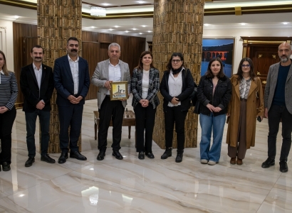 Hevşaredaran, Serokê Giştî yê EMEPê Aslan pêşwazî kir