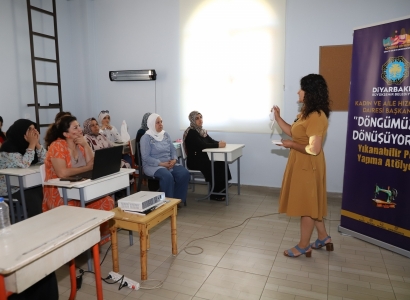 Kadınlar için atölye: Bir kendime bir arkadaşıma dikiyorum