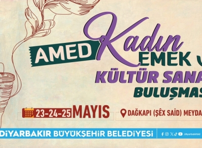‘Amed Kadın Emeği ve Kültür Sanat Buluşması’nın programı