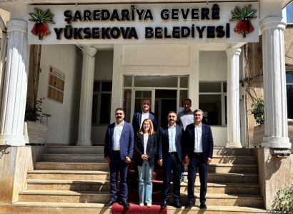 Eşbaşkan Hatun, Yüksekova Belediyesini ziyaret etti