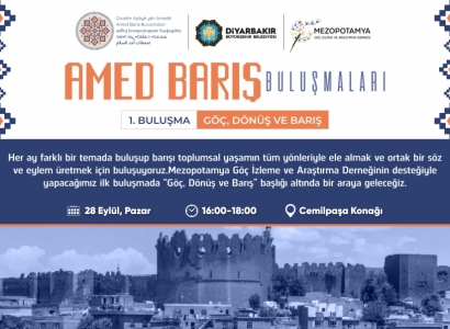‘Amed Barış Buluşmaları’ başlıyor