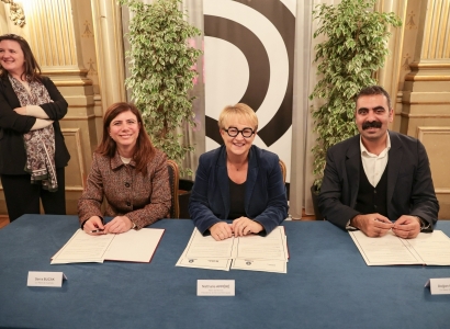 DBB’nin ilk uluslararası kardeş şehir protokolü Rennes’te imzalandı